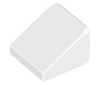 Lego ROOF TILE 1X1X2/3, ABS, White