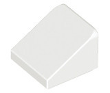 Lego ROOF TILE 1X1X2/3, ABS, White