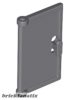 Lego Door 1 x 2 x 3 with Vertical Handle, Mold for Tabless Frames, Dark bluish gray