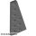 Lego Right Plate 3X6 W. Angle, Dark grey