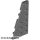 Lego Wedge, Plate 6 x 3 Left, Dark bluish gray