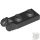 Lego Hinge Plate 1 x 2 Locking with 2 Fingers on End, Black