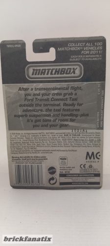 Matchbox Ford Transit Connect TAXI