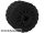 Lego Wheel 18mm D. x 14mm with Pin Hole, Fake Bolts and Shallow Spokes with Black Tire 24 x 14 Shallow Tread (55981 / 30648), Black