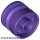Lego Wheel 18mm D. x 14mm with Pin Hole, Fake Bolts and Shallow Spokes, Dark purple