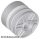 Lego Wheel 18mm D. x 14mm with Pin Hole, Fake Bolts and Shallow Spokes, Light bluish gray