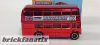 Matchbox 60th Anniversary Routemaster Bus - Chrome red -