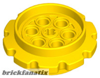 Lego Technic Tread Sprocket Wheel Large, Yellow