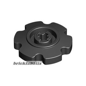 Lego Technic Tread Sprocket Wheel Small, Black