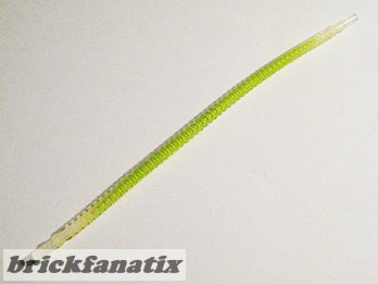 Lego Hose, Flexible Ribbed with 8mm Ends 19L / 15.2cm with Lime Center Pattern