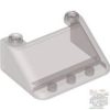 Lego Windscreen 3 x 4 x 1 1/3 Large Glass Surface, Transparent brown