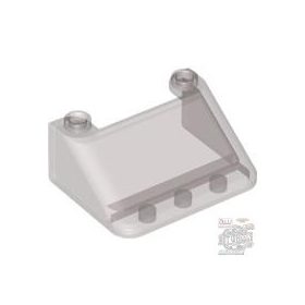   Lego Windscreen 3 x 4 x 1 1/3 Large Glass Surface, Transparent brown