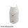 Lego Vehicle, Tipper Drum 3 x 6 x 10 Half with 4 Pin Holes, White