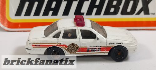 Matchbox Ford Crown Victoria Fire Chef