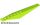 Lego Hinge Plate 3 x 12 with Angled Side Extensions and Tapered Ends, Lime