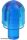 Lego Bar with Light Cover (Bulb) / Bionicle Barraki Eye, Trans dark blue