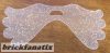 Lego Plastic Part for Set 5961 - Belville Horse Wings, Glitter trans clear