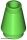 Lego Cone 1 x 1 with Top Groove, Bright green