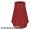 Lego Cone 1 x 1 with Top Groove, Dark red