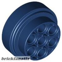 Lego Turbine ø31,37 w.holes ø 4,85, Dark blue