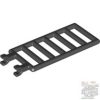 Lego LATTICE 1X4X6 W. SNAP, Black