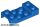 Lego Vehicle, Mudguard 2 x 4 with Arch Studded with Hole, Blue