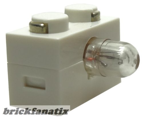 Electric, Light Brick 1 x 2 with Single Side Light (6034 / 6035)