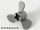 Lego Propeller 3 Blade 3 Diameter with Axle Hole, Flat silver