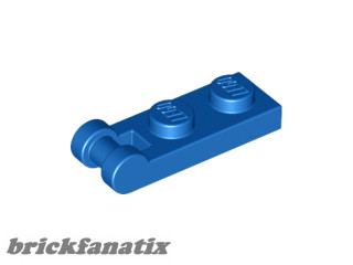 Lego PLATE 1X2 W/SHAFT Ø3.2, Blue