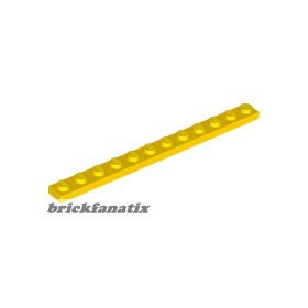 Lego Plate 1 x 12, Yellow