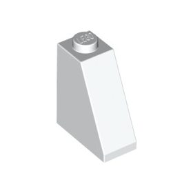 Lego Slope 65 2 x 1 x 2, White