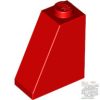 Lego ROOF TILE 2X1X2, Bright red