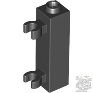 Lego Brick 1X1X3 W. 2 Grip, Black