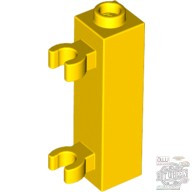 Lego BRICK 1X1X3 W. 2 GRIP, Bright yellow