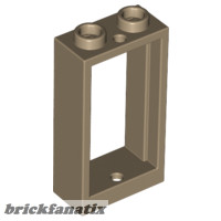 Lego FRAME 1X2X3, Dark tan