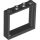 Lego Window 1 x 4 x 3 - No Shutter Tabs, Black