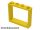 Lego Window 1 x 4 x 3 - No Shutter Tabs, Yellow