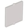 Lego Glass for Window 1 x 2 x 2 Flat Front, Transparent clear
