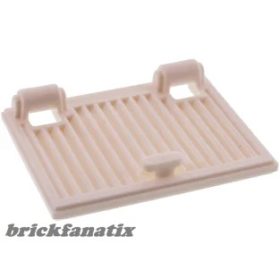Lego Shutter for Window 1 x 2 x 3 with Hinges, White