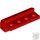 Lego BRICK W. BOW 4X1X1 1/3, Bright red