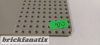 Lego Baseplate, Road 32 x 32 9-Stud T Intersection with Road Pattern