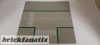 Lego Baseplate, Road 32 x 32 9-Stud T Intersection with Road Pattern
