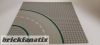 Lego Baseplate, Road 32 x 32 9-Stud Curve with Road Pattern