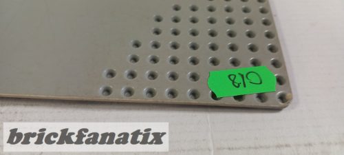 Lego Baseplate, Road 32 x 32 9-Stud Curve with Road Pattern