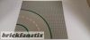 Lego Baseplate, Road 32 x 32 9-Stud Curve with Road Pattern