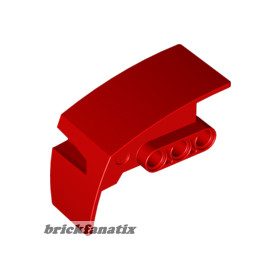 Lego Technic, Panel Car Mudguard Right, Red