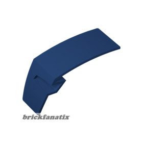 Lego Technic, Panel Car Mudguard Left, Dark blue
