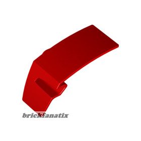 Lego Technic, Panel Car Mudguard Left, Red