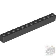 Lego Brick 1X12, Black