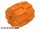 Lego Wheel Hard Plastic Small (22mm D. x 24mm), Orange